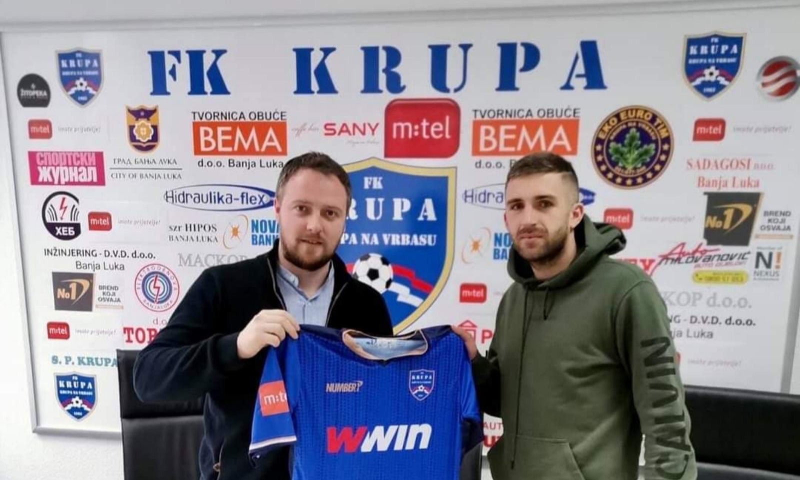 Muharem Čivić novi fudbaler FK Krupa 
